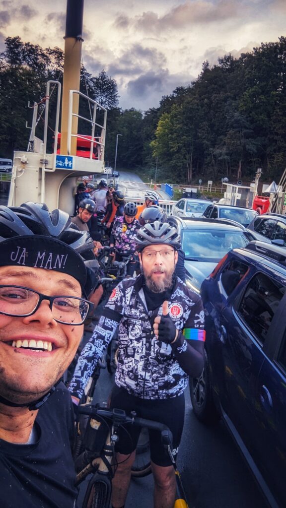 Selfie auf der NOK Fähre Landwehr